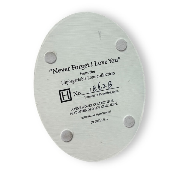 The Hamilton Collection Never Forget I Love You Elephant Figurine Blake Jensen - Picture 7 of 7